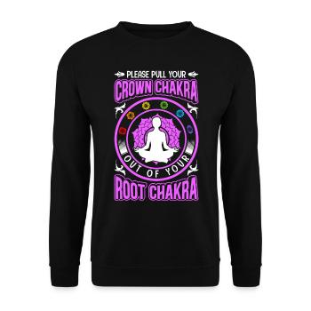 Reiki Praktizierende & Reiki Master - Unisex Pullover - Schwarz - Vorne - Alina (178cm) & Michal (187cm)