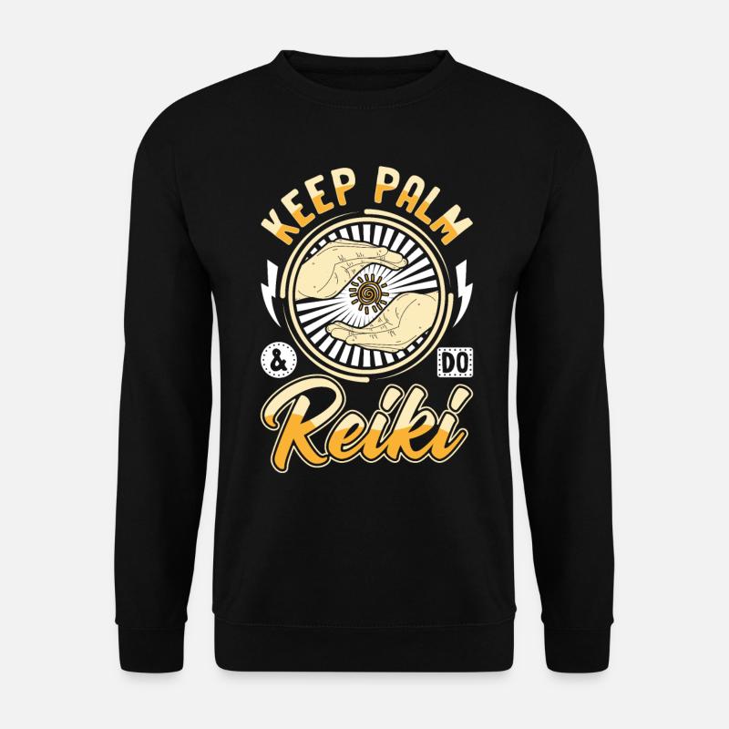 Reiki Practitioners & Reiki Master - Unisex Sweatshirt - black