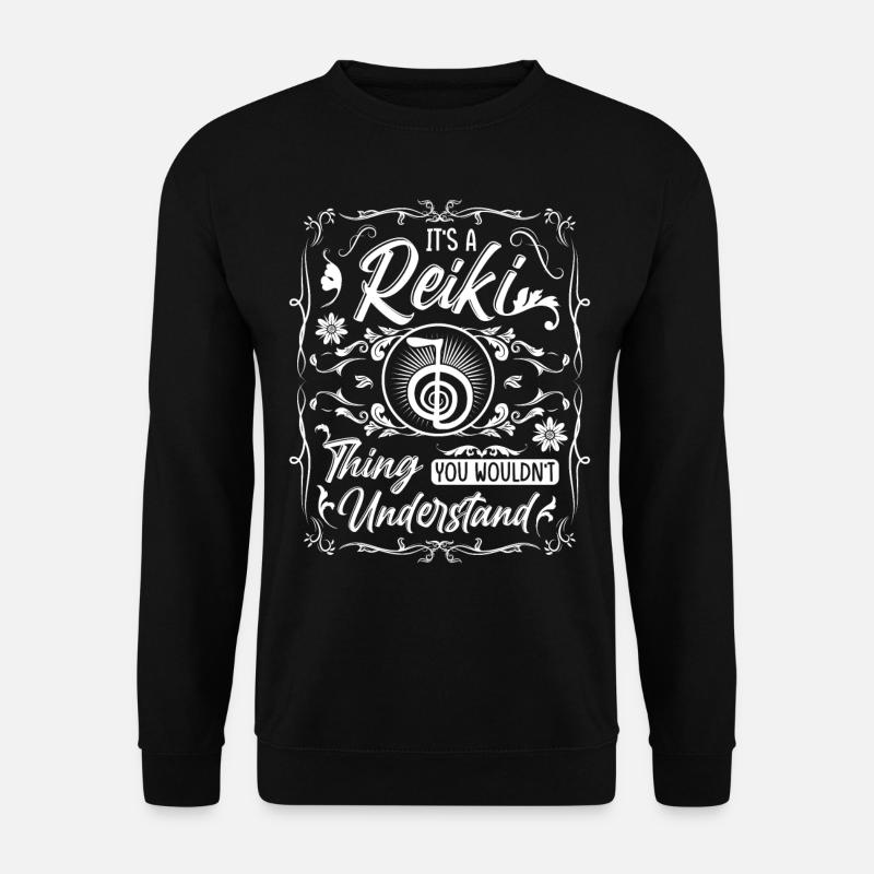 Reiki Practitioners & Reiki Master - Unisex Sweatshirt - black