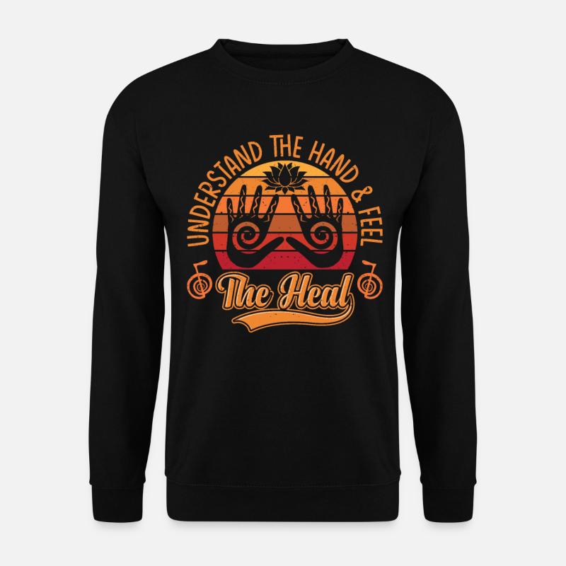 Reiki Practitioners & Reiki Master - Unisex Sweatshirt - black