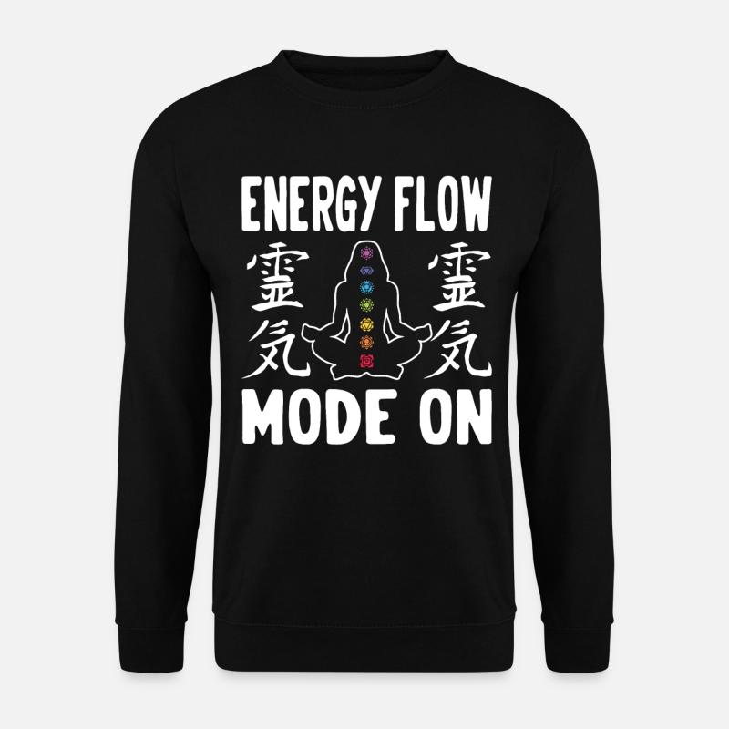 Reiki Practitioners & Reiki Master - Unisex Sweatshirt - black