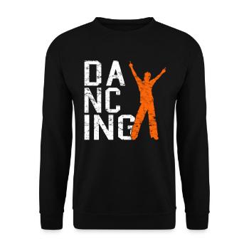 Danser - Sweat-shirt Unisexe - noir - Devant - Alina (178cm) & Michal (187cm)