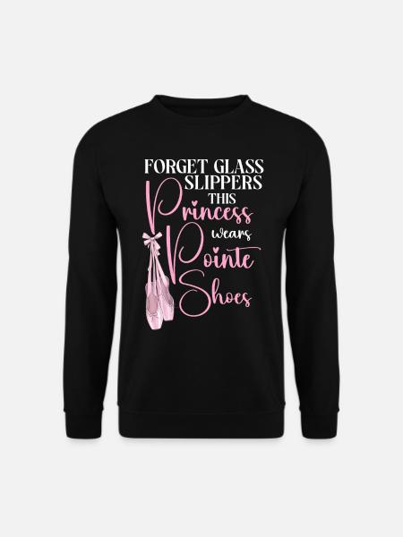 Ballet Dancer Dance Girl Ballerina - Unisex Pullover - Schwarz