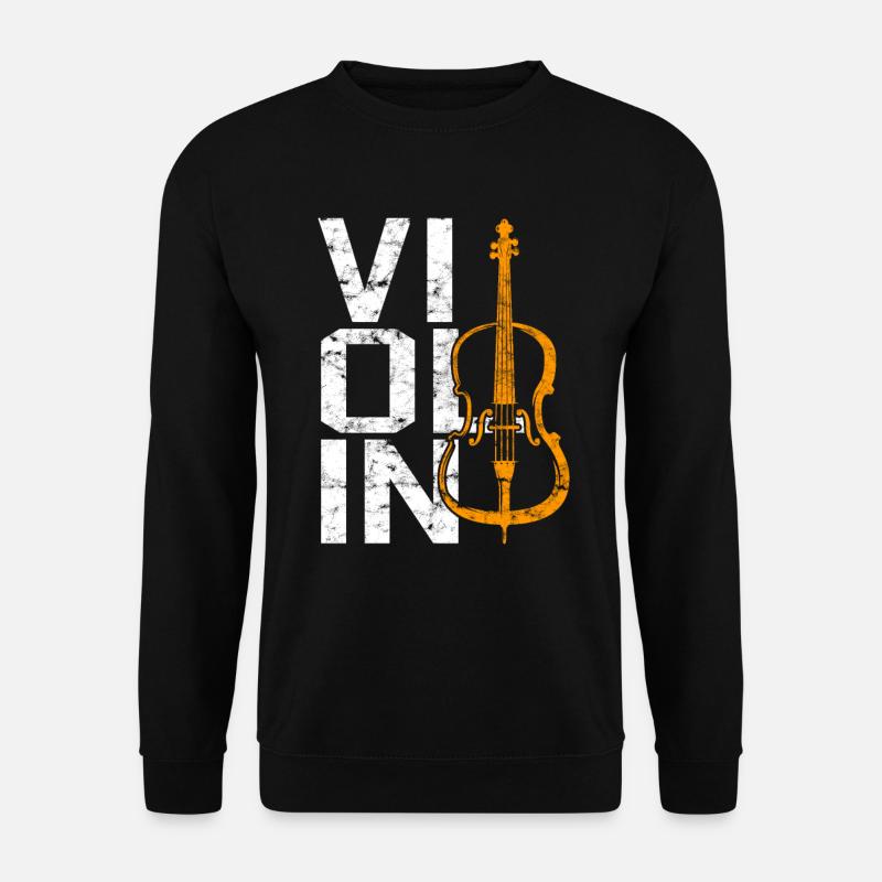 Violin - Unisex Sweatshirt - black