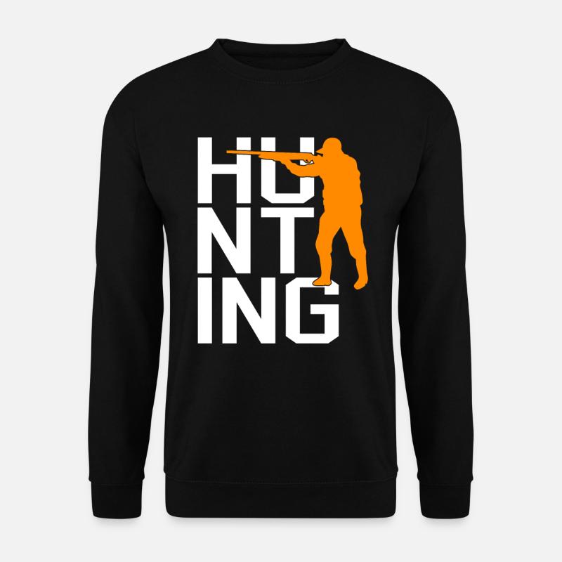 Hunt - Unisex Sweatshirt - black