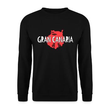 Grande Canarie - Sweat-shirt Unisexe - noir - Devant - Alina (178cm) & Michal (187cm)