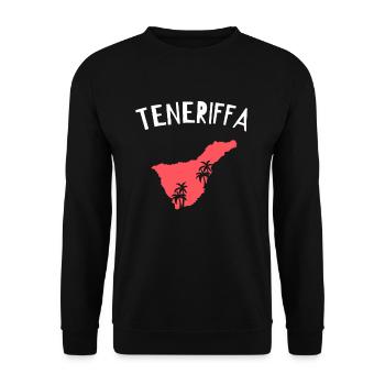 Ténérife - Sweat-shirt Unisexe - noir - Devant - Alina (178cm) & Michal (187cm)