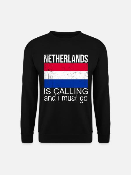 Netherlands Saying - Unisex Sweatshirt - black