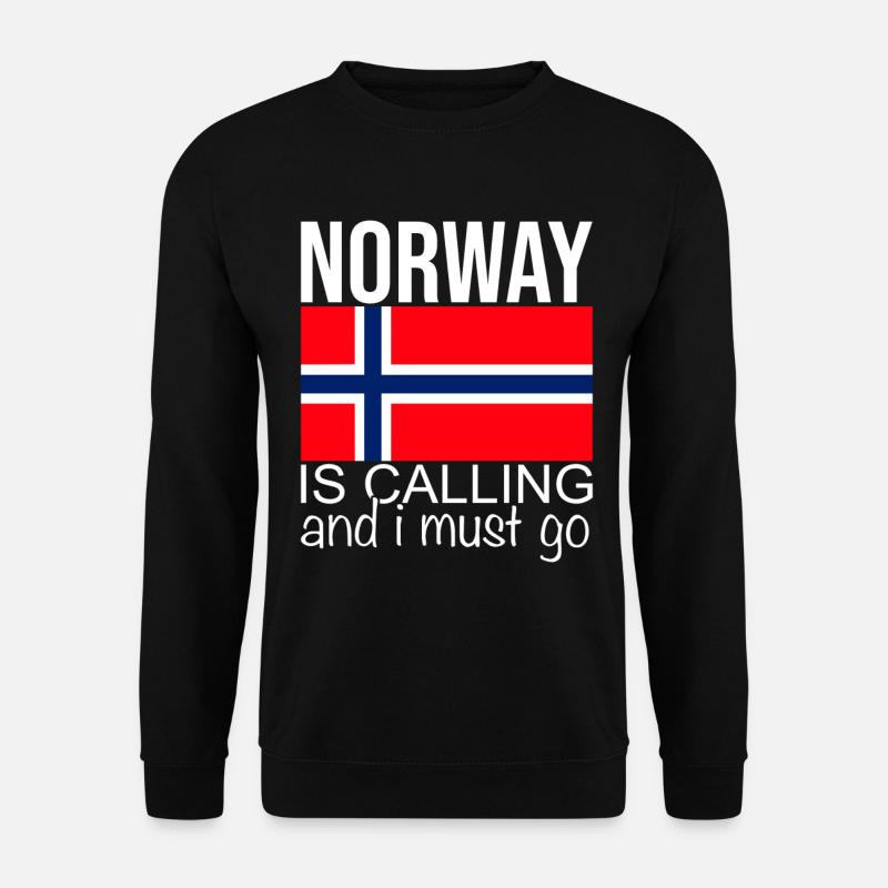 Norvège Dicton - Sweat-shirt Unisexe - noir