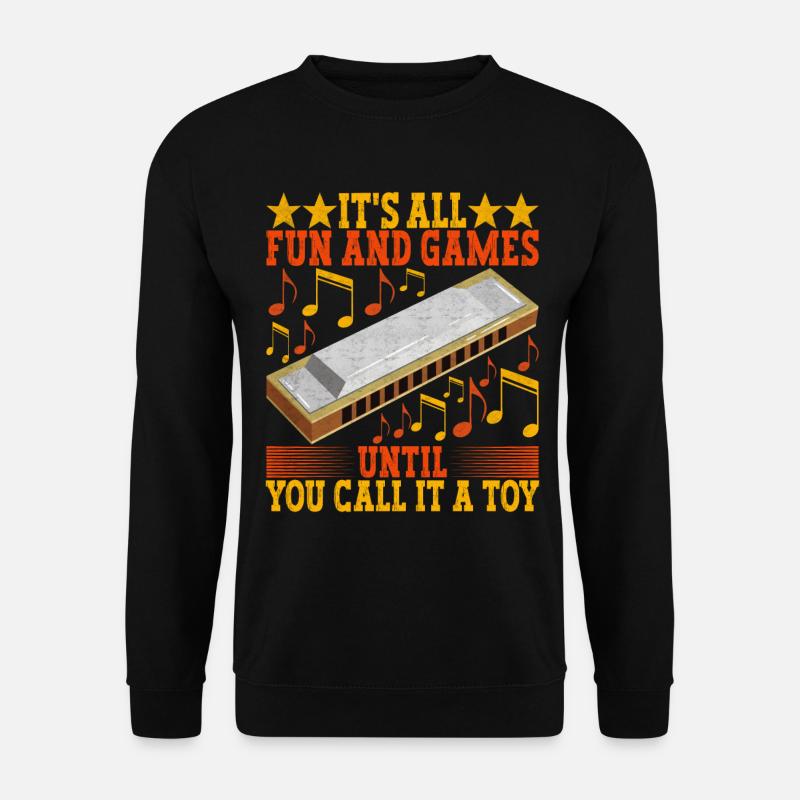 Harmonica Harmonica - Unisex Sweatshirt - black