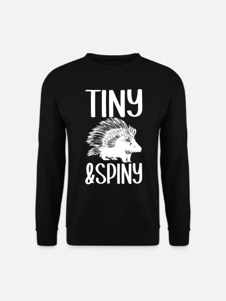 Cute porcupine - Unisex Sweatshirt - black