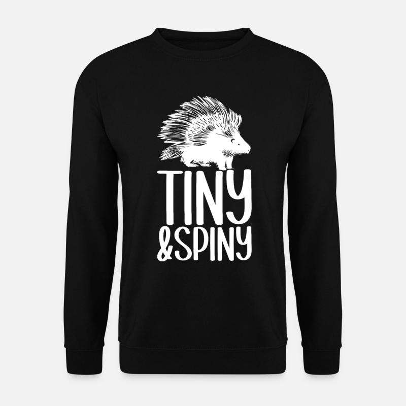 Porc-épic mignon - Sweat-shirt Unisexe - noir
