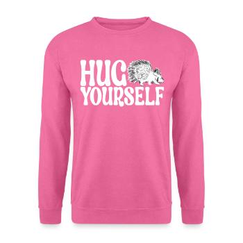 Porc-épic mignon - Sweat-shirt Unisexe - rose - Devant