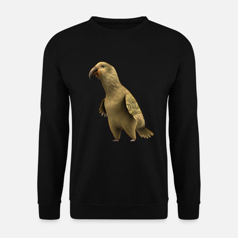 Kakapo - Der nachtaktive Papagei - Unisex Pullover - Schwarz