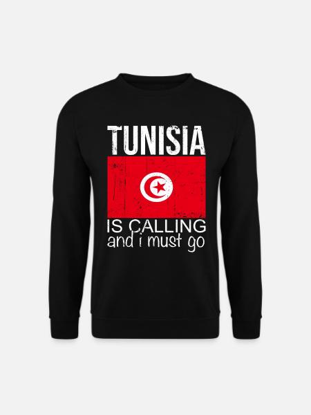 Tunisia - Unisex Sweatshirt - black