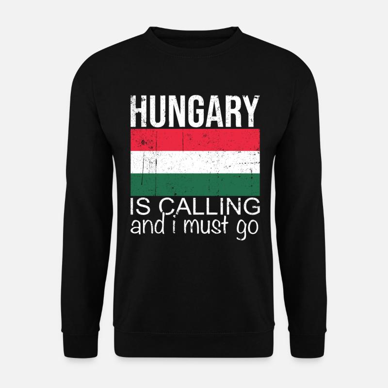 Ungarn Spruch - Unisex Pullover - Schwarz