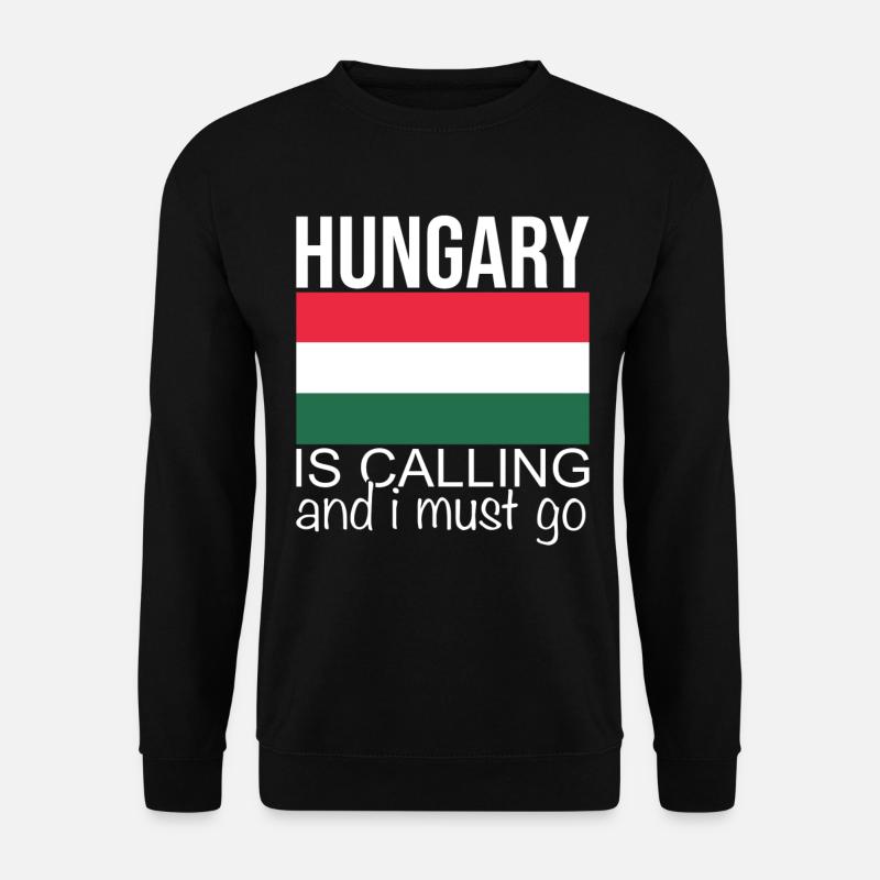 Ungarn Spruch - Unisex Pullover - Schwarz