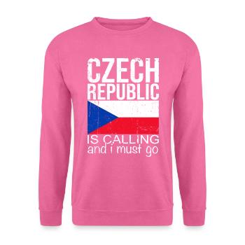 Tschechien - Unisex Pullover - Pink - Vorne