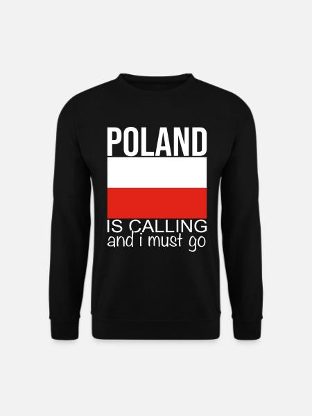 Poland Saying - Unisex Sweatshirt - black