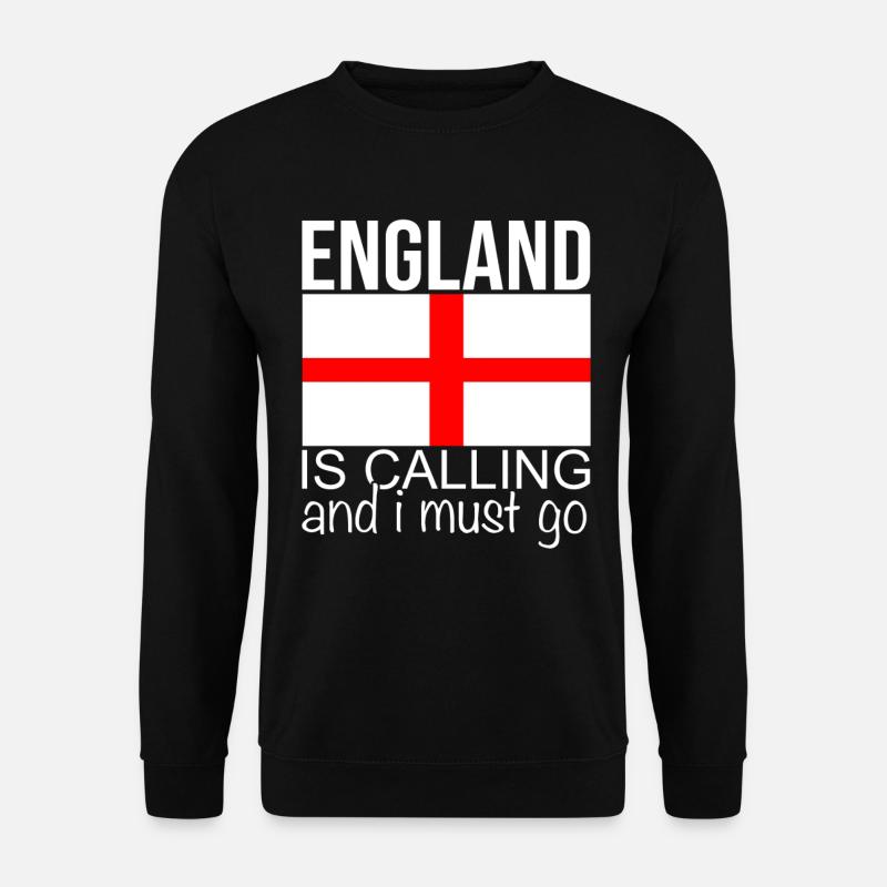England Saying - Unisex Sweatshirt - black