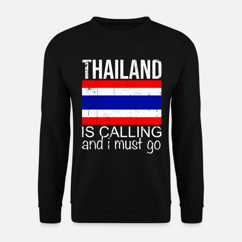Thailand quote - Unisex Sweatshirt - black