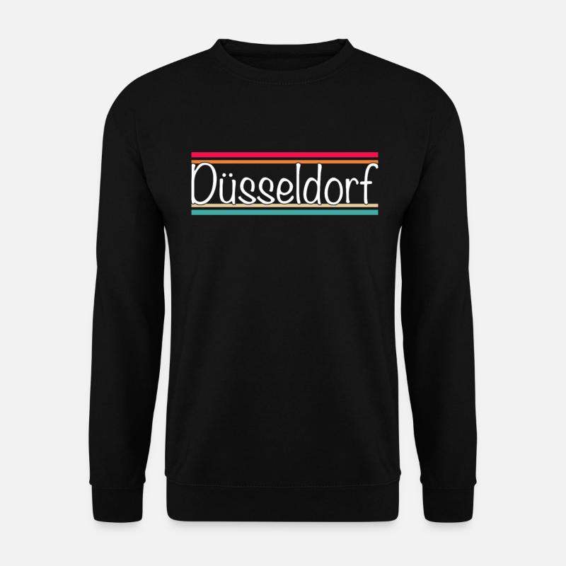 Dusseldorf - Sweat-shirt Unisexe - noir