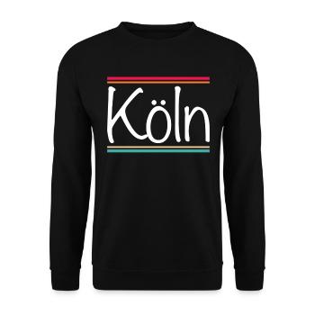 Cologne - Sweat-shirt Unisexe - noir - Devant - Alina (178cm) & Michal (187cm)