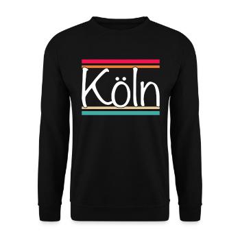 Cologne - Sweat-shirt Unisexe - noir - Devant - Alina (178cm) & Michal (187cm)