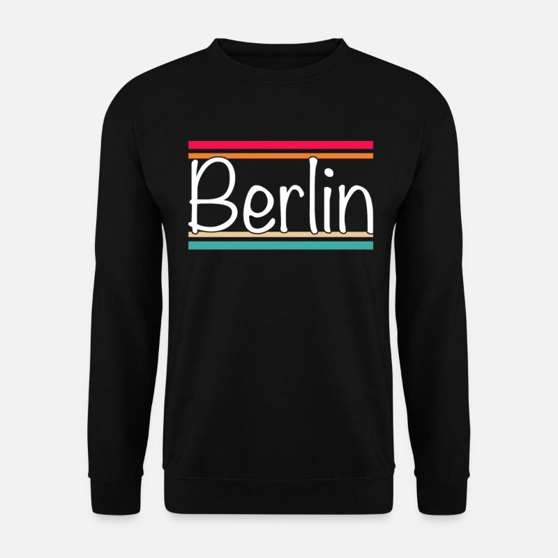 Berlin - Unisex Pullover - Schwarz