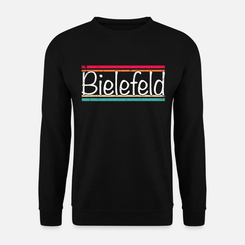 Bielefeld - Unisex Pullover - Schwarz