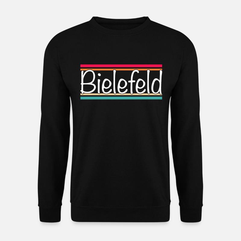 Bielefeld - Unisex Pullover - Schwarz