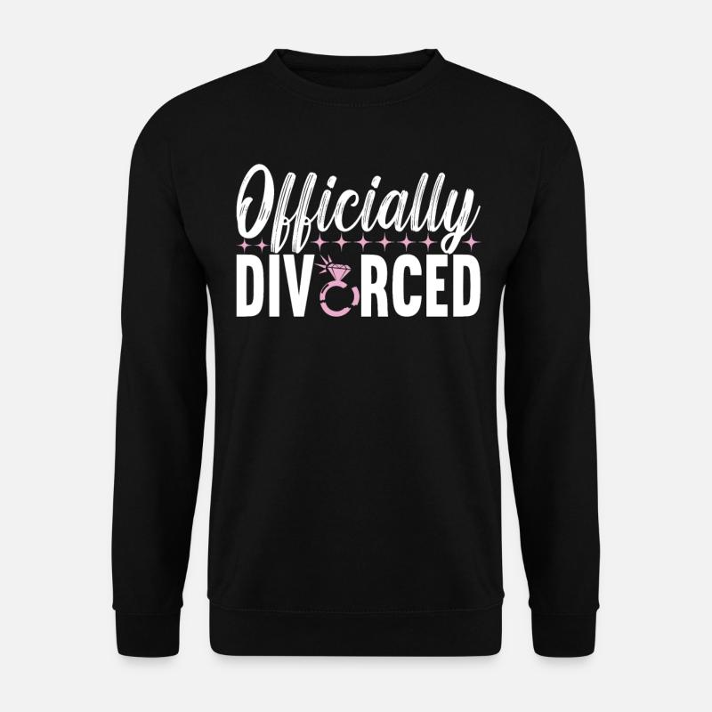 Divorce Divorced - Unisex Sweatshirt - black