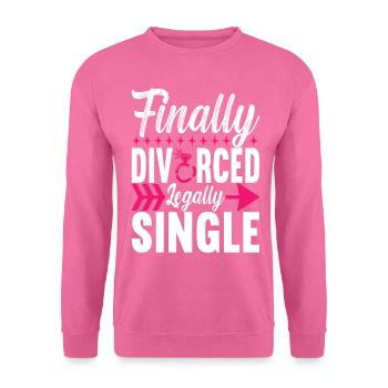 Scheidung Geschieden - Unisex Pullover - Pink - Vorne