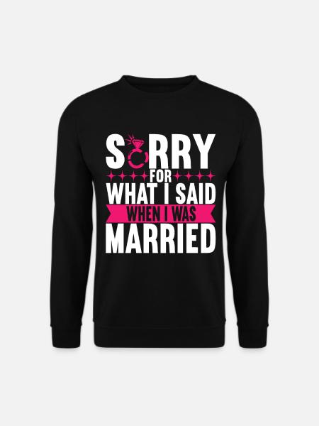 Divorce Divorced - Unisex Sweatshirt - black