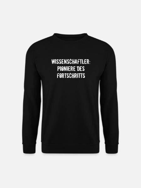 Wissenschaft - Wissenschaftler: Pioniere des - Unisex Pullover - Schwarz