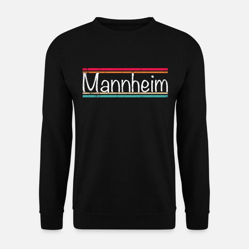 Mannheim - Unisex Pullover - Schwarz