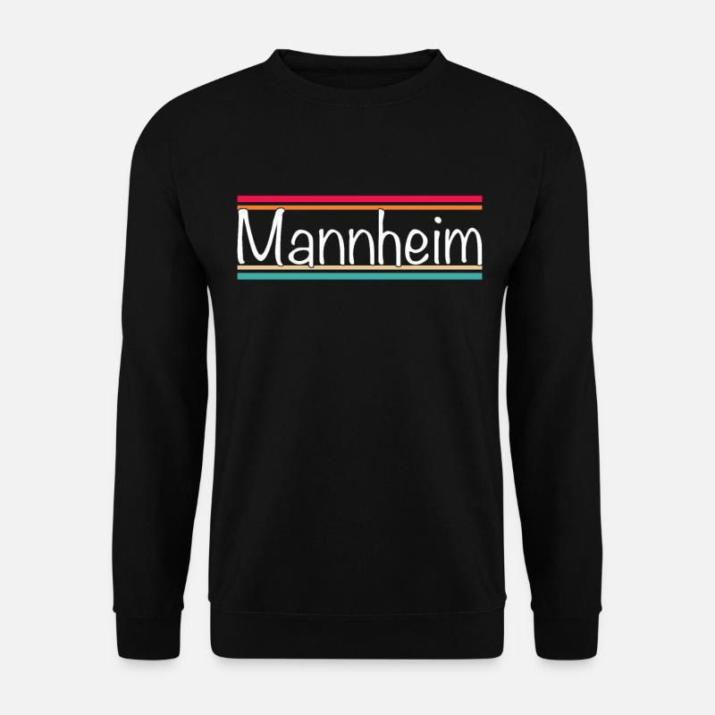 Mannheim - Unisex Pullover - Schwarz