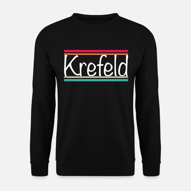 Krefeld - Unisex Pullover - Schwarz
