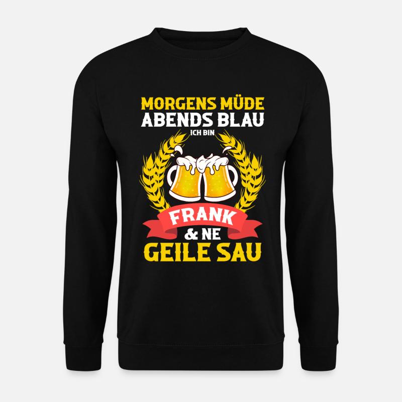 Frank - Unisex Pullover - Schwarz
