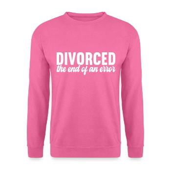 Scheidung Geschieden - Unisex Pullover - Pink - Vorne