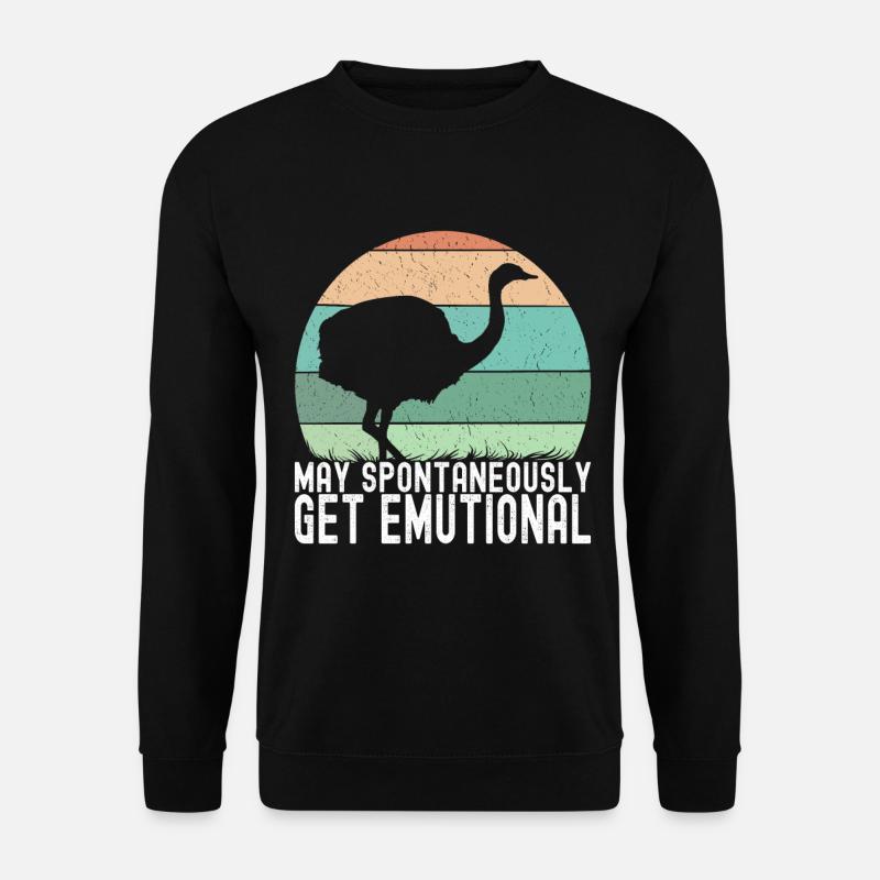 Emu Strauss - Unisex Sweatshirt - black