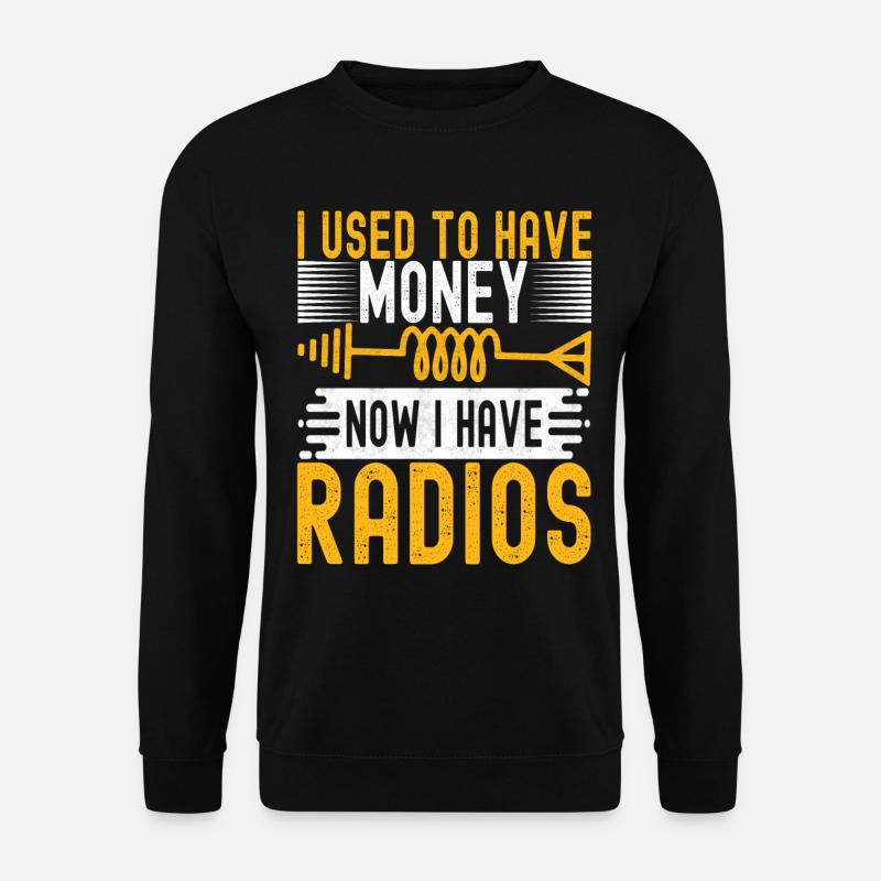 Ham Radio Ham Funker - Unisex Pullover - Schwarz