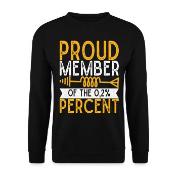 Ham Radio Ham Radio Operator - Unisex Sweatshirt - black - Front - Alina (178cm) & Michal (187cm)