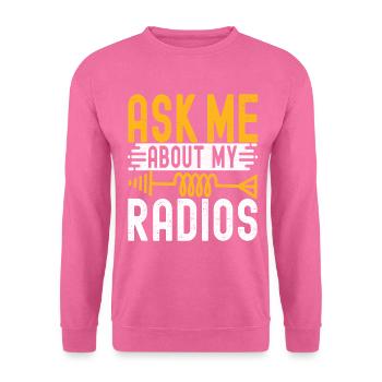 Ham Radio Ham Funker - Unisex Pullover - Pink - Vorne