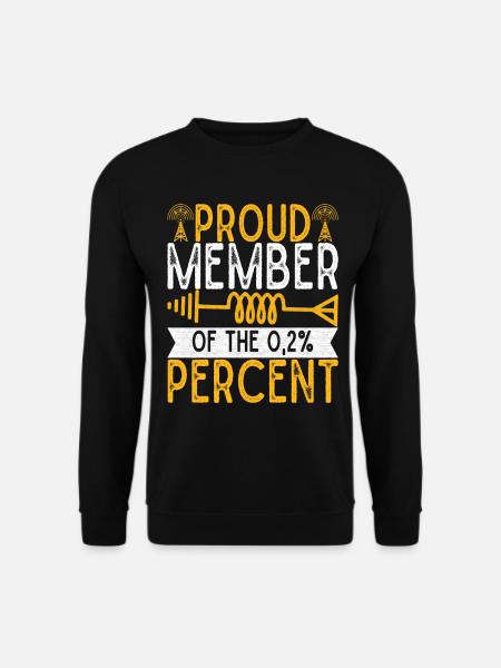 Ham Radio Ham Funker - Unisex Pullover - Schwarz