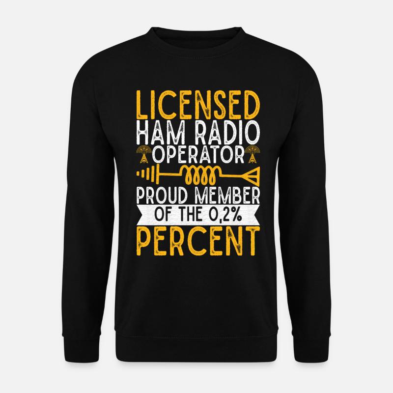 Ham Radio Ham Funker - Unisex Pullover - Schwarz
