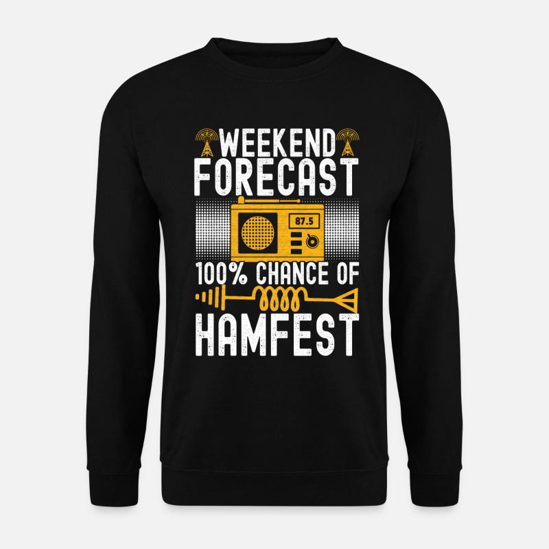 Ham Radio Ham Funker - Unisex Pullover - Schwarz