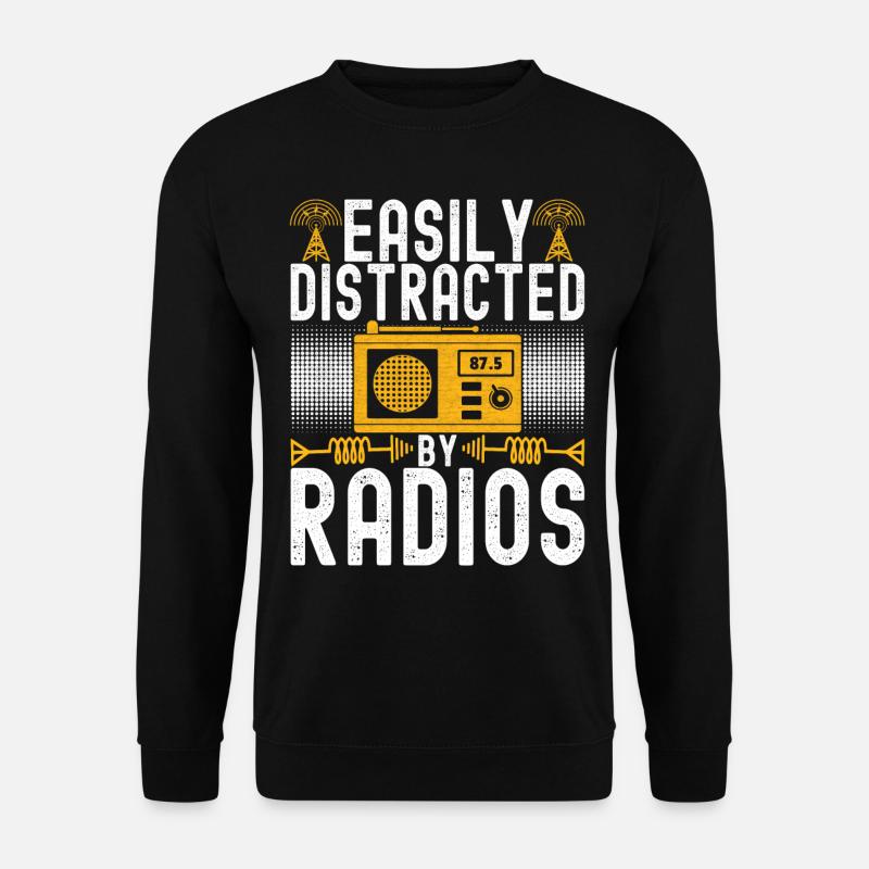 Ham Radio Ham Funker - Unisex Pullover - Schwarz