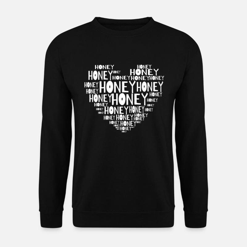 Honey Heart - Unisex Sweatshirt - black