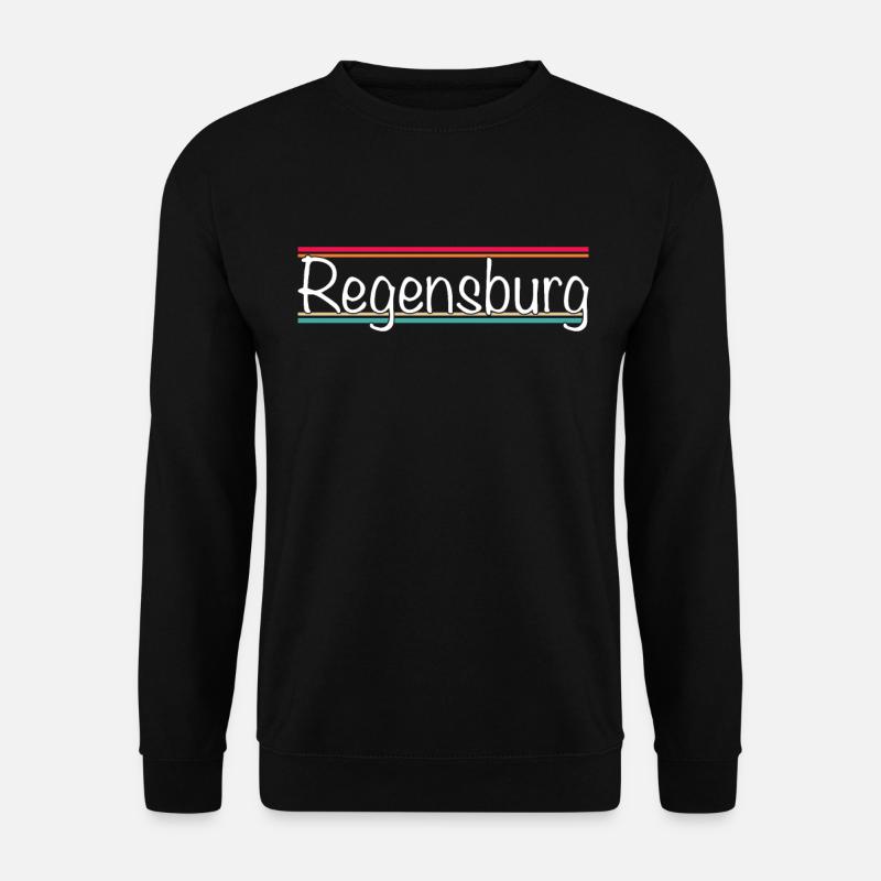 Regensburg - Unisex Pullover - Schwarz